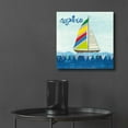 thumbnail image 6 of Epic Art 'Rainbow Spinnakers IV' by Courtney Prahl, Acrylic Glass Wall Art, 12"x12", 6 of 8