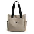 thumbnail image 1 of Bolso de hombro de gran capacidad para mujer, de nailon, de tela Oxford, impermeable, para viaje, de lona, grande, a la moda, 1 of 5