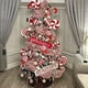 thumbnail image 4 of Cinta de malla metálica para árbol de Navidad, adorno de decoración de bastón de caramelo, guirnalda de lazo, color rojo y blanco, 26cm, 10 yardas, 2024, regalo de Año Nuevo, 4 of 4