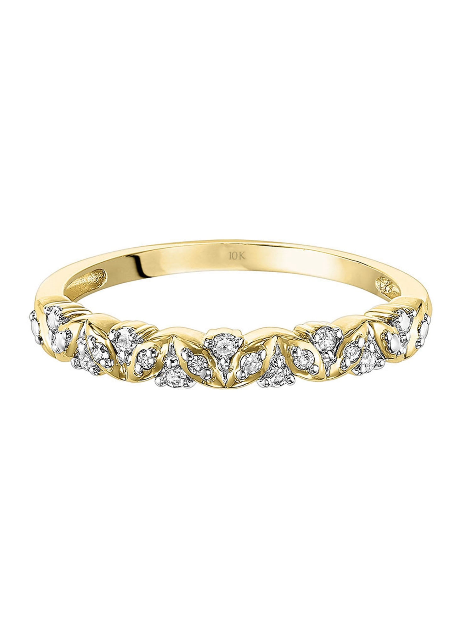 10K Yellow Gold Diamond 1/10 CTW Anniversary Band 10K Yellow Gold Diamond 1/10 CTW Anniversary Band