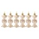thumbnail image 1 of Adornos colgantes de Navidad Yotijar 6 piezas dulces oro, 1 of 7