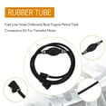 Fuel Line Hose Outboard Boat Engine Petrol Tank Connectors Kit