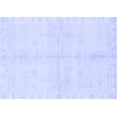 thumbnail image 1 of Ahgly Company Indoor Rectangle Abstract Blue Modern Area Rugs, 2' x 3', 1 of 4