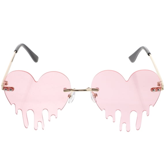 SWETRACE Lightweight Heart Sunglasses Pink Fashion Eyewear for Elegant Look