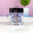 thumbnail image 5 of Joernso 1 Bottle Nail Flake Luminous Reflective High Saturation Glow Dark Glitters Nail Art Craft Filling Decoration for Manicure, 5 of 8