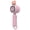 Pink, variant on Cute Piglet Spray Fan Ice Mist Super cool desktop handheld/hanging bag/hanging neck three-gear adjustment compact and portable