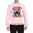 thumbnail image 3 of Wild Bobby, Dean Russo Best Dog Dog Lover Unisex Crewneck Graphic Sweatshirt, Light Pink, Small, 3 of 6