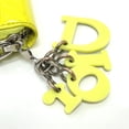 thumbnail image 5 of Pre-Owned Christian Dior Dior Cannage Round Wallet, Enamel, Women's, Neon Yellow, 5 of 18