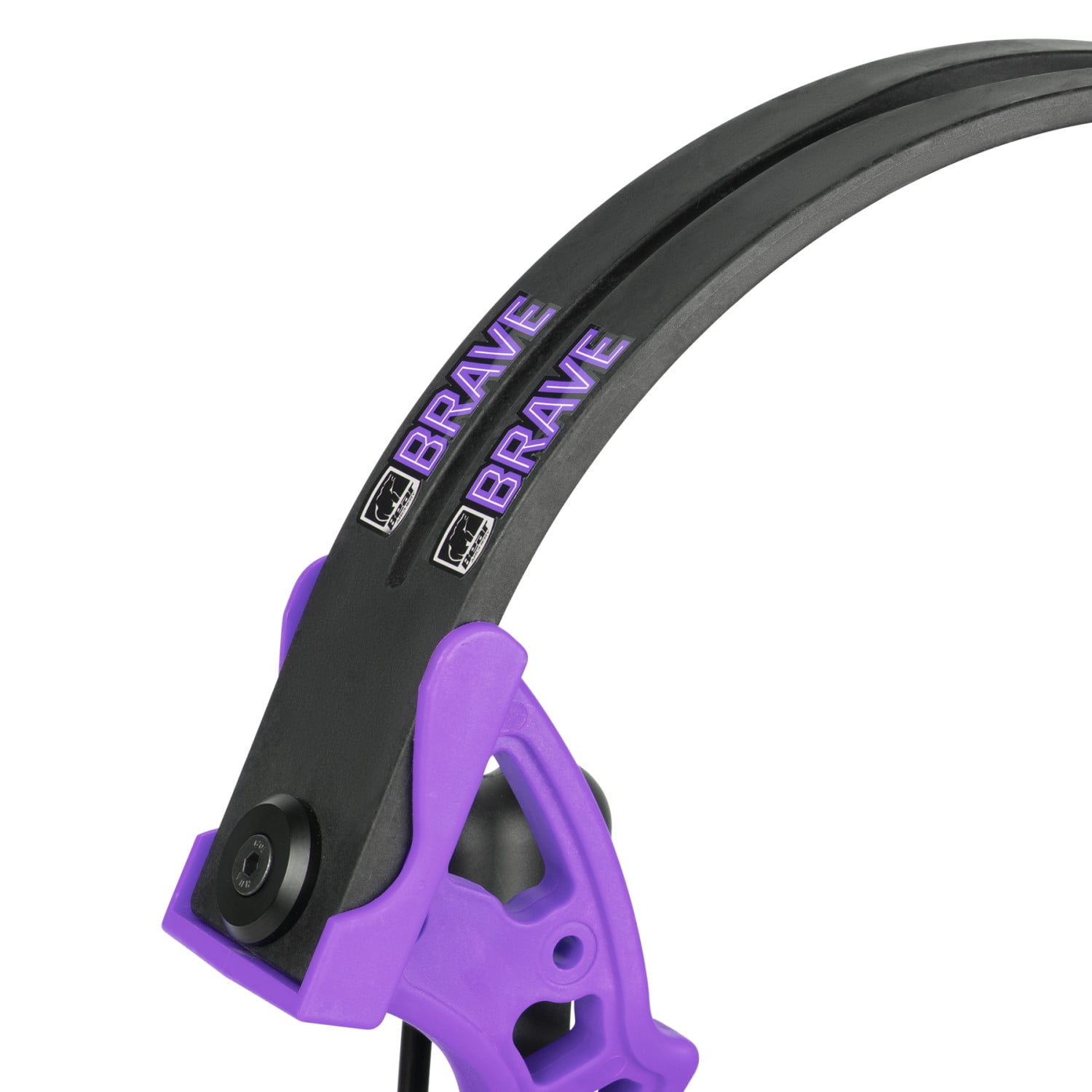 Bear Archery Brave Youth Bow Includes Whisker Biscuit, Arrows, Armguard, and Arrow Quiver Recommended for Ages 8 and Up –&nbsp;Purple