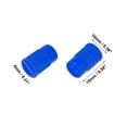 thumbnail image 4 of Motoforti Universal Tire Valve Stem Caps Plastic Blue for Car Bike 16pcs, 4 of 6