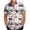 Gray, variant on Mardi Gras Shirts for Men Summer Short Sleeve Casual Button Down Shirts Novelty Graphic T-Shirts Carnival Themed Party Outfits