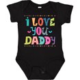 thumbnail image 3 of Inktastic Fathers Day I Love You Daddy Boys or Girls Baby Bodysuit, 3 of 5