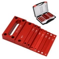 thumbnail image 2 of Height Gauge Set, 9 Sizes High Accuracy Multifunctional Aluminum Alloy Setup Bars  For Woodwork Measurement, 2 of 8