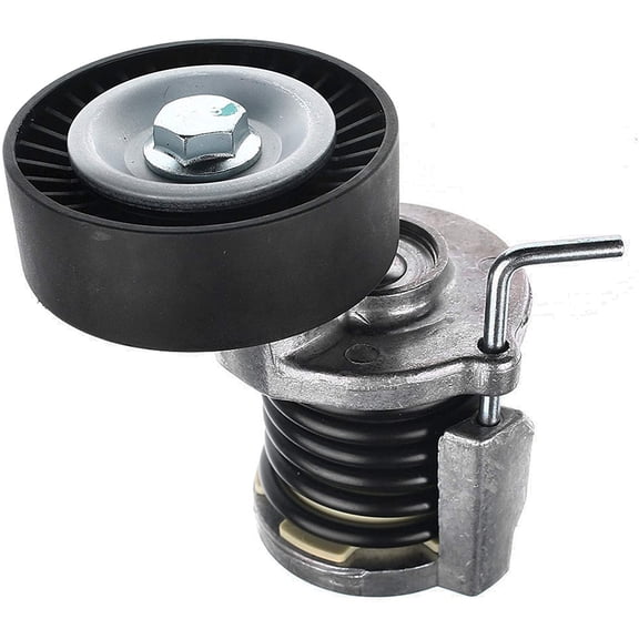 A-Premium Belt Tensioner Assembly with Pulley Compatible with Audi A3 2010-2013 Volkswagen Beetle 2013-2014 Golf 2010-2014 Passat 2012-2014