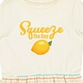 thumbnail image 4 of Inktastic Lemon Squeeze the Day Girls Toddler Dress, 4 of 5