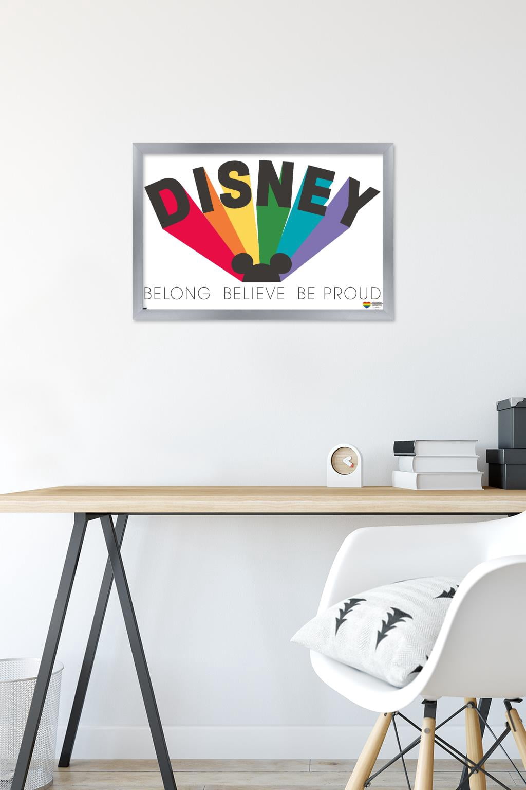 Disney Mickey Mouse - Be Proud Wall Poster, 14.725" x 22.375" Framed