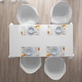 thumbnail image 4 of Ambesonne Easter Place Mats Set of 4, Chicks Funny Cartoon, Standard Size, Orange Yellow White, 4 of 4