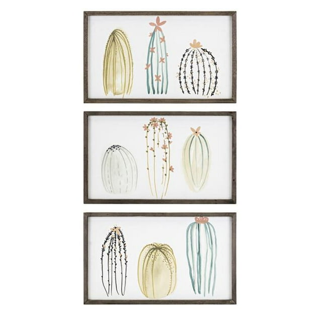 IMAX A0360275 Chapparal Framed Artwork, Multi-Color - Set of 3