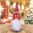 thumbnail image 3 of Muñeco de peluche de gnomos muñeco navideño sin rostro de pie regalo creativo de Feliz Navidad, 3 of 4