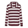 thumbnail image 2 of Gerichy Long Sleeve Shirts for Women Women Ladies Zipper Tops Hoodie Hooded Sweatshirt Coat Jacket Casual Slim Jumper, 2 of 4