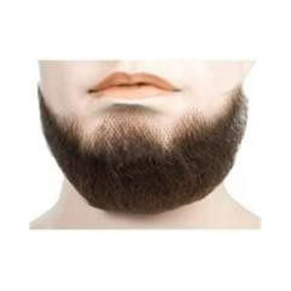 Morris Costumes LW420WT 5-Point Human Hair Beard, White