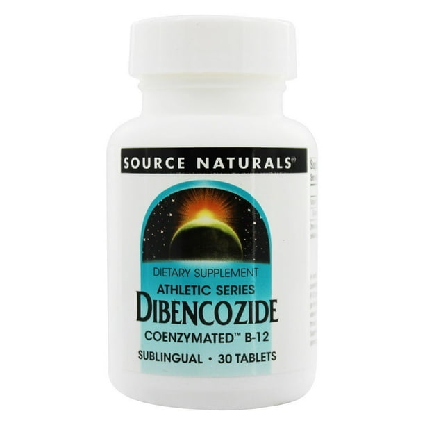 Source Naturals Dibencozide Coenzymated B12 Sublingual 10000 mcg. 30 Tablets