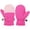 Ski-Gloves-Hot Pink, variant on Toddler Winter Gloves Toddler Gloves Ages 2-4 Kids Ski Gloves Waterproof Warm Snow Mittens Winter Warm Gloves for Outdoor Activities