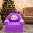 thumbnail image 3 of Funda protectora para sofá de dibujos animados, funda protectora para sofá, funda elástica de felpa para sala de estar, dormitorio, niños pequeños Estilo E Baoblaze Sillón Sofá Funda, 3 of 7