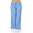 thumbnail image 3 of UltraSoft Medical Nurse Uniform Womens Junior Fit 5 Pocket Scrub Pant - PETITES 38125-Small (Ceil Blue), 3 of 3