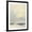 Black Frame, variant on Art.com Where Land Meets Sky Art Print by Julia Purinton, Brown Frame Wall Art, 17" x 21"