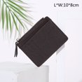 thumbnail image 1 of Cartera de cuero PU para mujer, tarjetero con cremallera, billetera delgada, monedero pequeño a la moda, funda con Clip para dinero, funda para tarjetero Tan Jianjun  unisex, 1 of 2