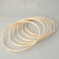 thumbnail image 2 of Milisten 12 Pcs Anneaux Attrape-Rêves 20cm DIY Cadre en Bambou Matériaux de Fabrication, 2 of 5