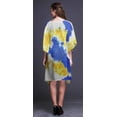 thumbnail image 4 of Bimba Tie-Dye LadiesÂ&nbsp;KaftanÂ&nbsp;Holiday Loungewear Midi Dress Beach Coverup-4X-5X, 4 of 5