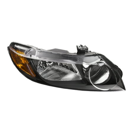 Honda Civic 4 Door Corner - 2006-2009 Honda Civic 4-Door Sedan New Passenger Side Headlight HO2503125