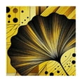 thumbnail image 4 of Acheng Ginkgo Leaf Square Tablecloth Washable for Home Kitchen Outdoor Decoration 100% Polyester Fiber 46*46, 4 of 8