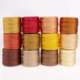 thumbnail image 5 of The Beadsmith S-Lon Bead Cord – .5 mm Nylon Cord, 12-Pack, Fall Mix, TEX210, 77 Yards, 5 of 8