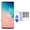 Black, variant on Nieyigj 6.1 Inch Display Screen Replacement for Samsung Galaxy S10 SM-G9730, TFT Digitizer Assembly with Frame and Repair Tool Kit, Silver