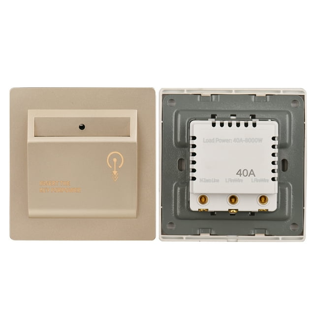 Card Switch Delayed Power Off Switch High Power Mechanical Power Off Switch for Hotels