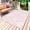 Pink, variant on Yellow Geometric Outdoor Rug 3x5 Ft - Reversible Patio Rug Outdoor Camping Rugs, Morocco Modern Abstract Plaid Art Washable Indoor Outdoor Area Rugs, Non-Slip Outdoor Carpet Runner for Deck/Porch