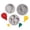 A,B,C, variant on Clearance Under $1.09 Hot Air Balloon Silicone Cake Mold 3D Fondant Chocolate Cookie Decorating Baking Tool