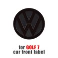 thumbnail image 1 of Car Front Hood Radiator Rear Tail Trunk Emblem Sticker Auto Accessorie For For VW Golf 7 Touran B6 Tiguan Bora MK7 GOLF7-Front Marker, 1 of 6