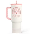 thumbnail image 1 of Vaso SANDJEST con mango aislante de acero inoxidable de 40 onzas, 1 of 8