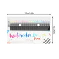 thumbnail image 3 of Painting Supplies Watercolor Brush Pen with Flexible Soft Tip for Artists Ideal for Sketching Manga and Calligraphy Includes 3ml Watercolor Markers, 3 of 9