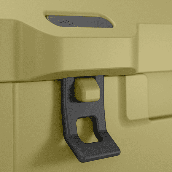 Dometic Outdoor Division Refroidisseur de Boissons 9600028793 Patrouille; 36 Litres; Contient 28 Canettes; Dur; Utilise de la Glace; Logo Dometic; Olive; Joint de Couvercle Style Congélateur; Polyéthylène Moulé par Rotomoulage en une Seule Pièce