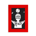 thumbnail image 1 of Plus d'Espace Noir Blanc Citation Image Affichage Art Rouge Cadre Photo, 1 of 4