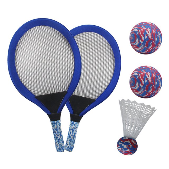 Kids Tennis Racquet Set Funny Tennis Racket with EVA Balls for Outdoor Training