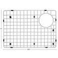 thumbnail image 2 of Karran GR-6013 Stainless Steel Bottom Grid 19-1/2" x 14", 2 of 3