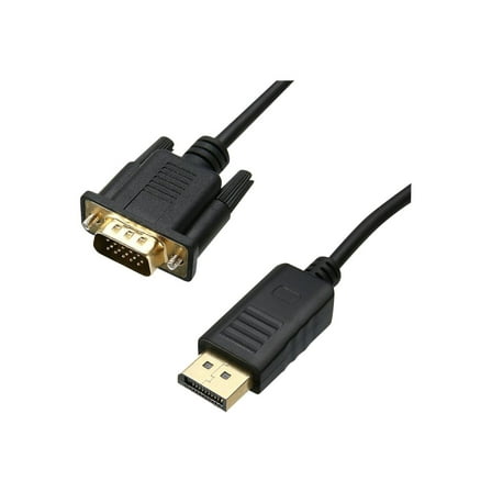4XEM 4XDPVGA3FT DisplayPort to VGA Adapter Cable 3'