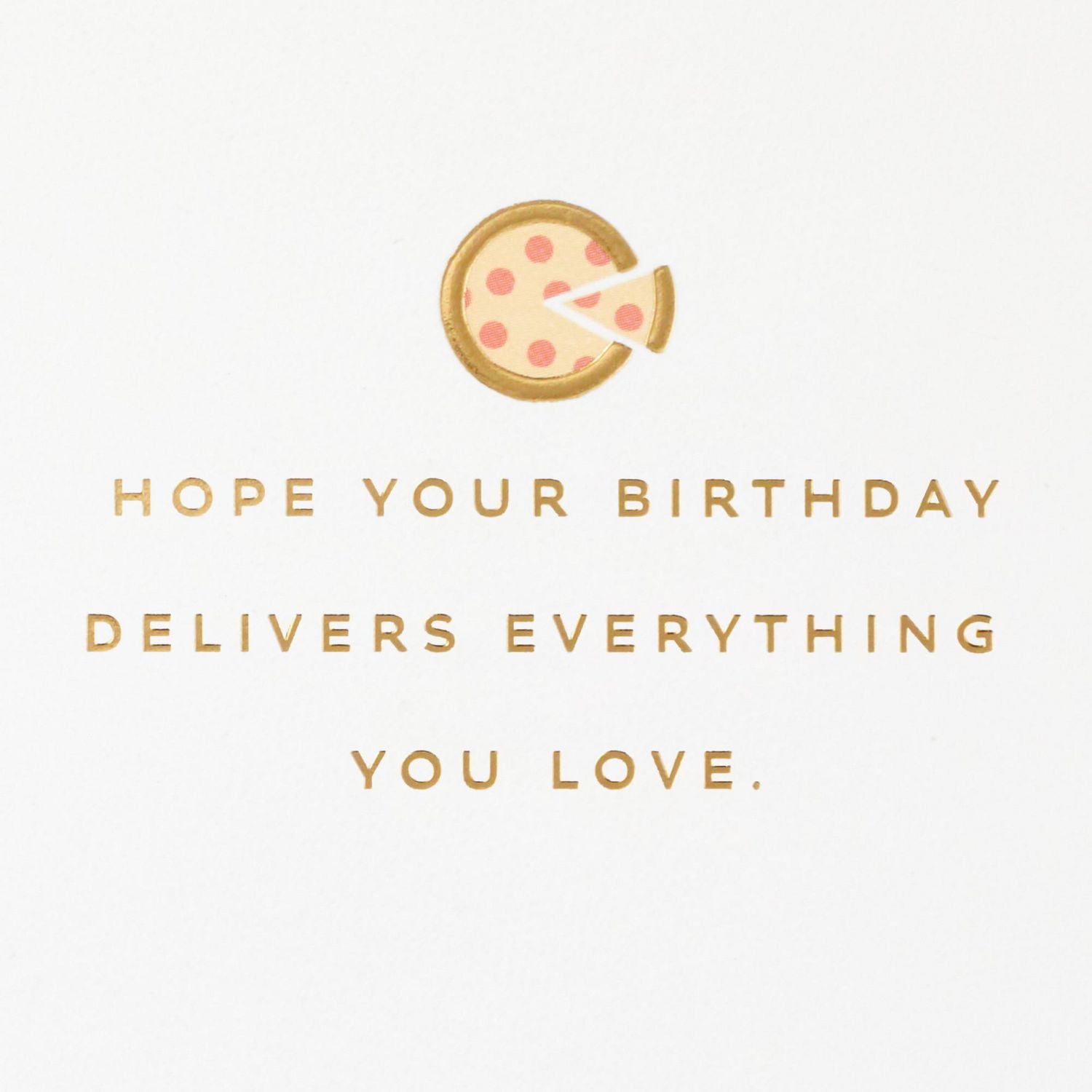 Hallmark Signature Birthday Card (Delivery)