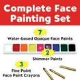 thumbnail image 2 of Faber-Castell Face Paint Studio | Create Colorful Designs with Safe, Washable Paints (Ages 5+), 2 of 6